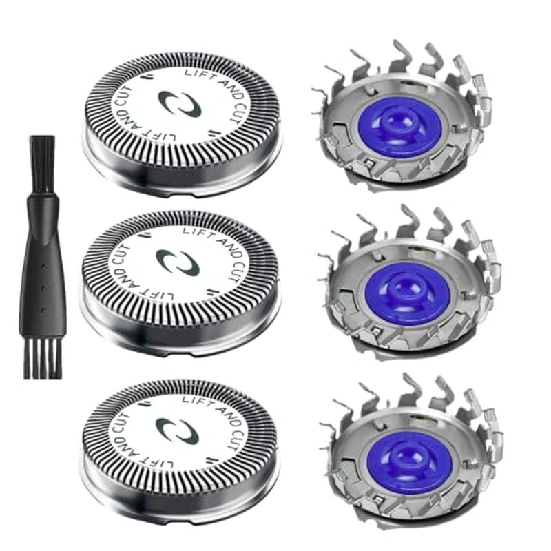 HQ56 Replacement Shaver Heads for HQ3 HQ4 HQ55 HQ56 HQ6,Replacement Shaver Head Compatible with Philips Norelco HQ300 HQ442 HQ916 HS190 HQ6990 Electric Shavers etc.