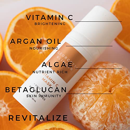 Vitamin C Skin Brightening Mask - 1.7 oz Nutrient-Rich Face Treatment - Draws Out Impurities & Unclogs Pores - Radiant & Even Tone - Variation of THIS listing