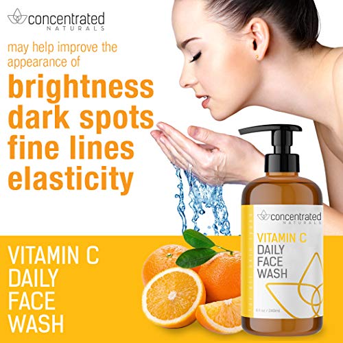Vitamin C Face Wash for Brightening & Anti-Aging - 8 fl oz