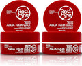 Maximum Control Red Aqua Hair Wax 150ml - Pack of 4, High Shine & Long Lasting
