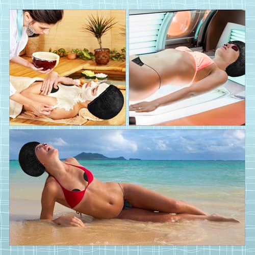 Chicingyou Black Disposable Spray Tan Accessories Kit - 125 pcs, Salon & Home Use