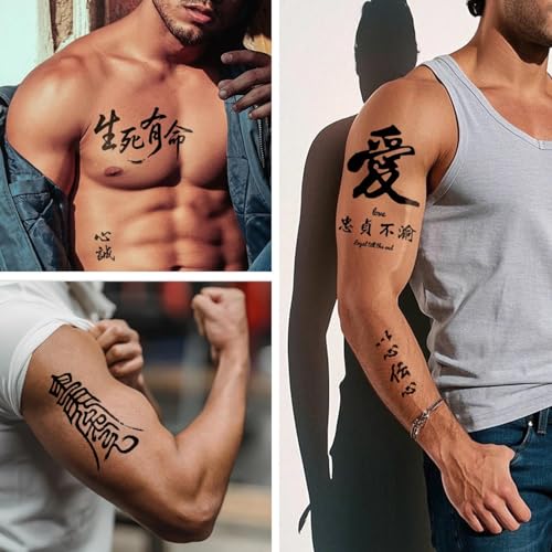 5 Sheets Leopard Print Temporary Tattoos, Gold Design for Halloween - Waterproof Fake Tattoo Stickers for Adults & Kids