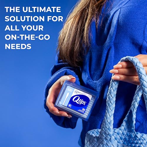 Q-tips Cotton Swabs Travel-Size 10-Pack, 30 Ct Each – Premium Cleaning & Beauty Tools