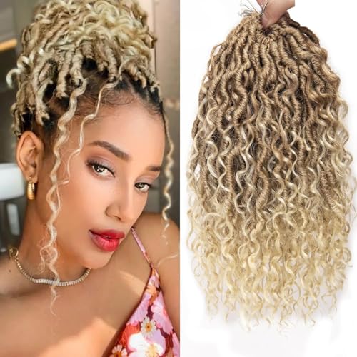 Goddess Locs Crochet Hair 12 Inch 27/613 River Goddess Locs – BEkjdiof