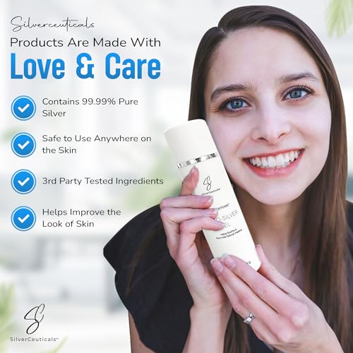 Cosmetic Gel with Nano Colloidal Silver - Firms & Tightens Skin - 3.4 Fl Oz - Variation of THIS listing
