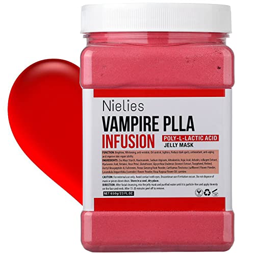 Vampire + Fresh Mint Jelly Mask, Facial Skin Care- Collagen Peel-Off Jelly Mask Set For Facials, Face Mask For Instant Hydration, Vegan Peel Off Face Mask, For Refreshing