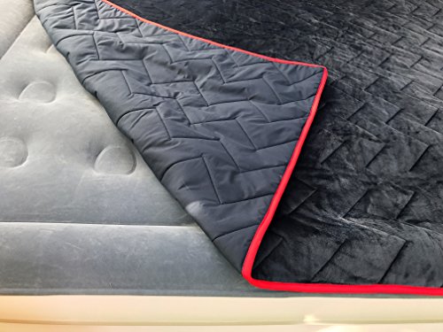 Queen Insulated Thermal Mattress Topper for Camping & Outdoors - Keeps You Warm