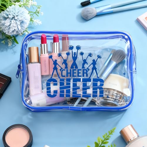 Blue Cheerleading Goodie Bags 20 Pcs Waterproof 7x5 Inch Party Gifts