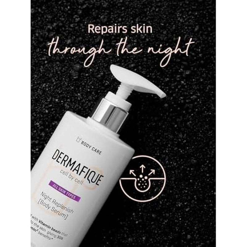 Dermafique Night Replenish Body Serum, 300ml