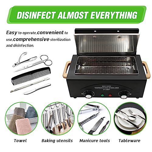 High Temperature Metal Tool Disinfection Box for Nail & Beauty Equipment - 110V 300W
