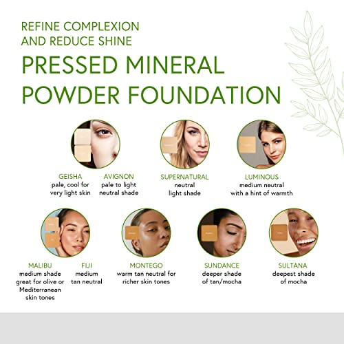 Refill Foundation Powder + Compact - Luminous Light to Light Medium Vegan