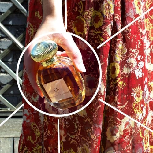 Long Lasting Women’s Eau de Parfum with Orange Blossom Jasmine Amber Vanilla 3.4 Oz