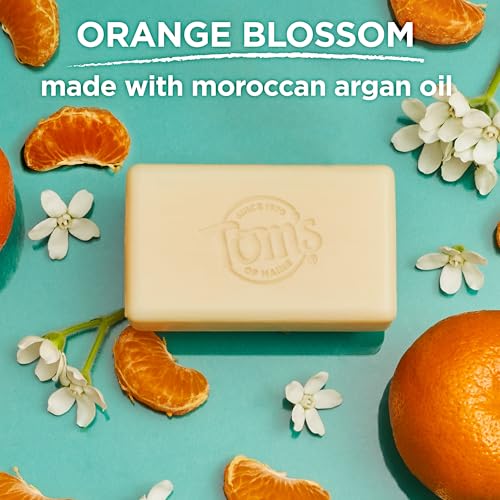 Natural Beauty Bar Soap with Orange Blossom - 6 Pack, 5 oz Bars