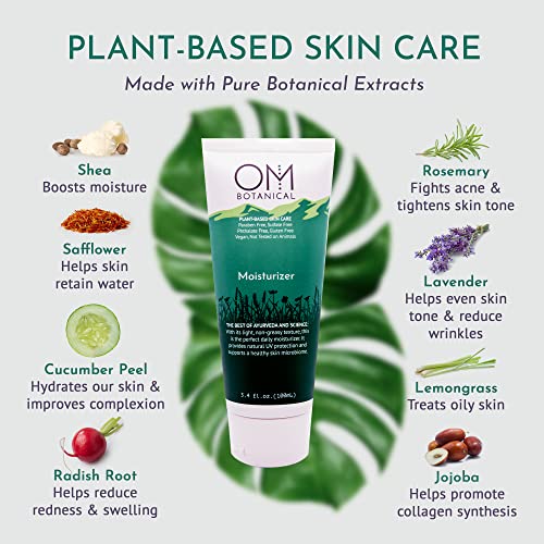 Organic Plant-Based Face & Body Moisturizer with SPF & Microbiome Support