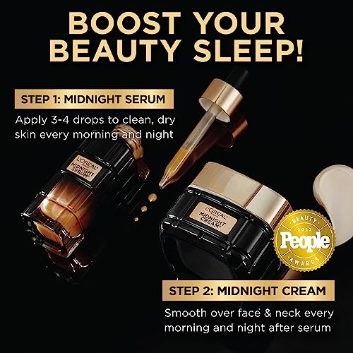 L'Oreal Paris Age Perfect Anti-Aging Midnight Face Serum, Reduce