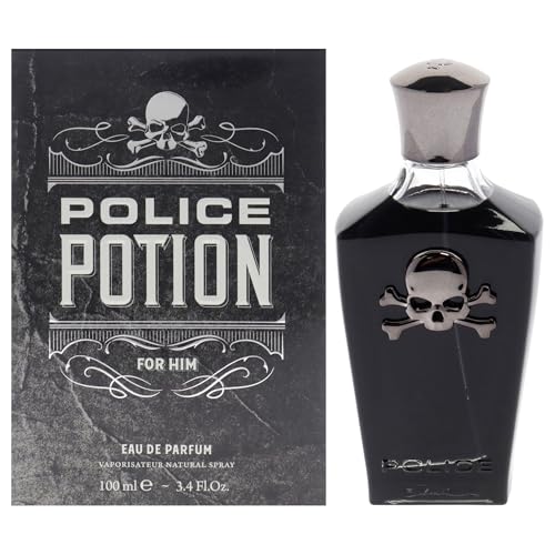 Police Potion Power Men's EdP Spray - Woody Musk Fragrance 3.4 Oz