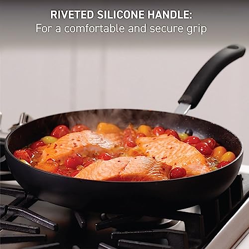 T-Fal 2-Piece Non-Stick Frypan Set 8in & 10in | Heavy Gauge Titanium Coating
