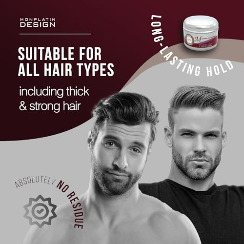 Water Base Hair Styling Wax - Jojoba, High Sheen, Strong Hold, 8.45 Fl Oz