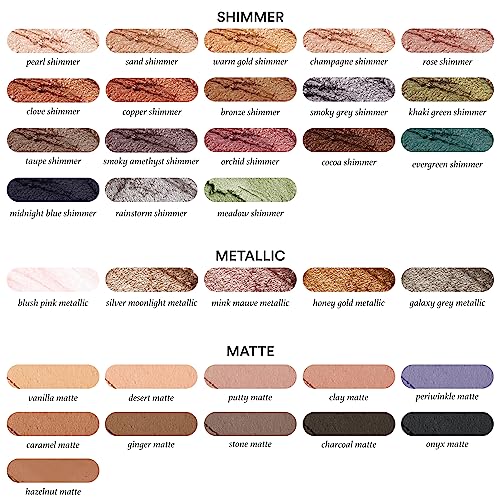 Waterproof Eyeshadow Stick Duo - Champagne & Pearl Shimmers for Eye Makeup