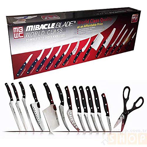 Professional Chef Knife Set - 13-Piece Stainless Steel Kitchen Cutlery Collection