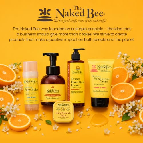 The Naked Bee Nag Champa Sandalwood & Indian Massala Body Lotion 8oz - Nourishing, Hypoallergenic Moisturizer