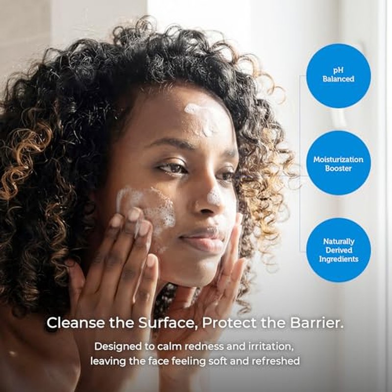 Ceramedx ? Gentle Foaming Facial Cleanser | Natural Ceramide Cleanser for Dry, Sensitive Skin | Cruelty Free, Vegan & Fragrance Free | 8 fl oz