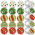 Chic Style 25 Pcs Christmas Peppermint Lip Balm Gifts Bulk Elf Peppermint Flavor