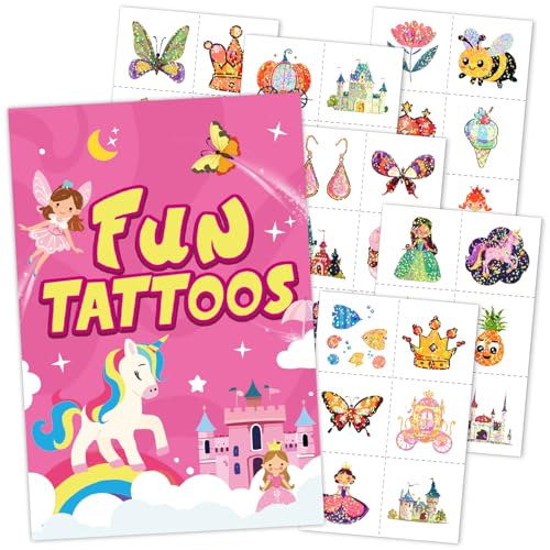 Creepy Halloween Temporary Tattoos - 4-Sheet Skeleton Claw Hand Fake Tattoo Stickers Set for Adults & Teens, Left & Right Hand Designs, Waterproof Gothic Party Tattoos