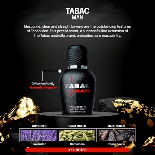 Tabac Man Black by Maurer & Wirtz Eau de Toilette Spray 1.7 oz