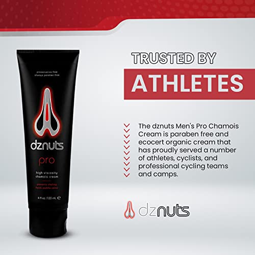 dznuts Men's Pro Chamois Cream 1 Pack - Chafing Relief for Athletes