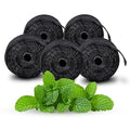 Expandable Charcoal Dental Floss Refill - Mint, 820ft, Eco-Friendly, Xlent Variation of Mint / Refill - 820 Feet