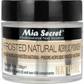Mia Secret Frosted Natural Acrylic Powder MADE IN USA multiple sizes (1 oz.)