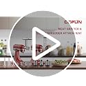 White Meat Grinder & Slicer Attachments for KitchenAid - Cofun