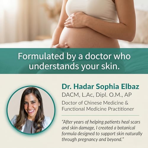 Pregnancy & Postpartum Stretch Mark Oil - Deep Hydrating Body & Scar Treatment