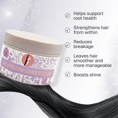 Samantha Beauty Keratin Hair Mask - Intensive Repair & Moisturizing 8oz