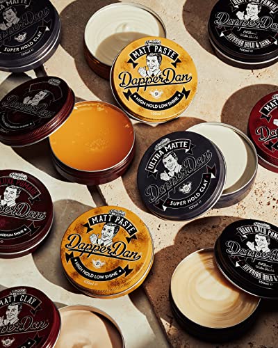 Dapper Dan Deluxe Medium Hold Water-Based Hair Pomade Duo 2 x 3.38 oz