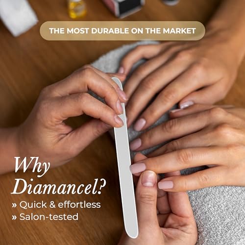Diamancel Diamond Nail File Fine Grit for Finishing Nails - Professional Grade