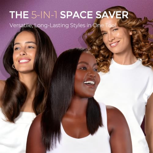 TYMO Flipro Hair Straightener & Argan Oil Spray Kit - Frizz Control & Shine
