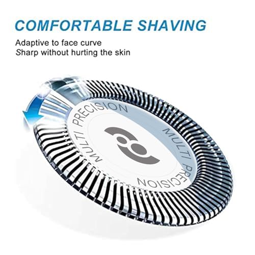 HQ8 Replacement Heads Compatible with Philips Norelco Aquatec Shavers, Razor Blades Suitable for Philips Aquatec Heads, HQ8 Heads (3-pc Pack)