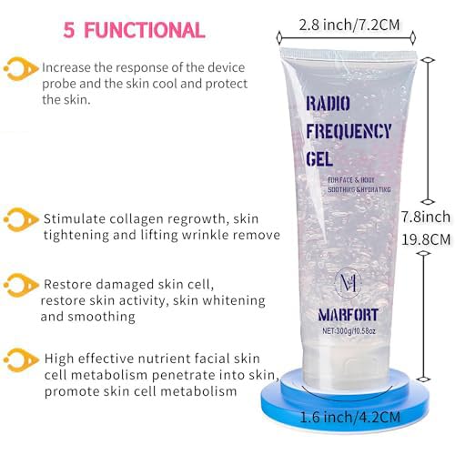 Soothing Cooling Gel for Skin Preparation & Recovery Pre/Post Hydration for Professional & Home Use (3 PCS)