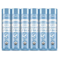 Organic Lip Balm Set 6-Pack Unscented, Hydrating & Petroleum-Free, Men & Women