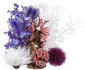 biOrb 30L Pink Ocean Aquarium Decor Set - Fish-Friendly Sea Lilies