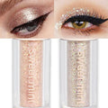 SUAKE Liquid Sparkling Glitter Eye Shadow Sticks ? Crystal Silver Golden Eyeshadow, Eyeliner, Eyelid Shimmer Highlight Makeup, sombra de para ojos,Waterproof Quick-Drying