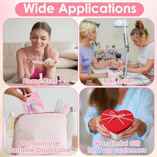 LemonRoad 300 Pcs (150 Pairs) Sponge Toe Separator Pedicure Finger Separator Tool Toe Divider Spacer Soft for Polishing Pedicure Manicure Coating Gel Painting Nail Beauty Accessory (White)