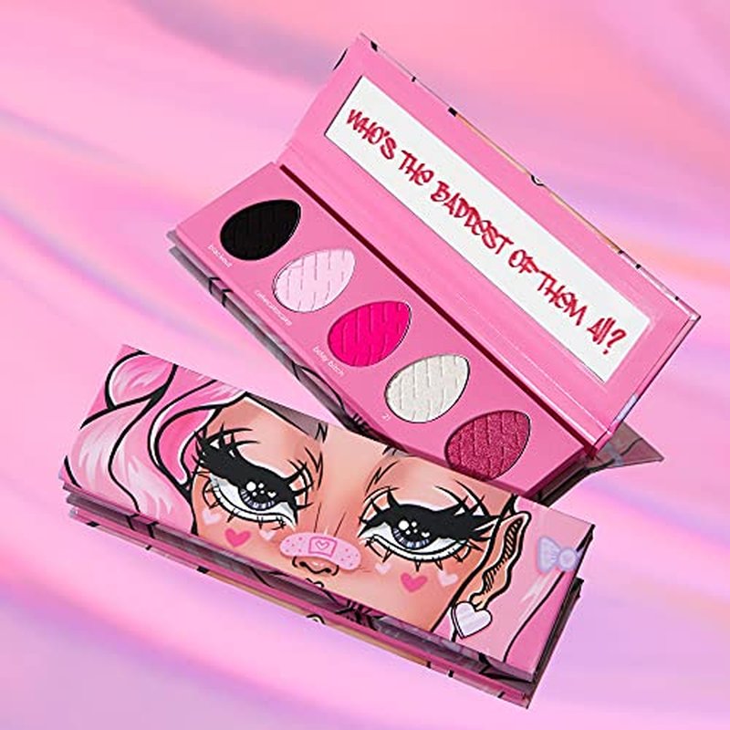 DRAGUN BEAUTY Fantasy Palette Vol. III - Pressed Pigment Palette, Matte Finish and Shimmery Shades, Pigmented, Smooth Pressed Pigment and Pressed Eyeshadows, Vegan & Cruelty Free (0.27oz)