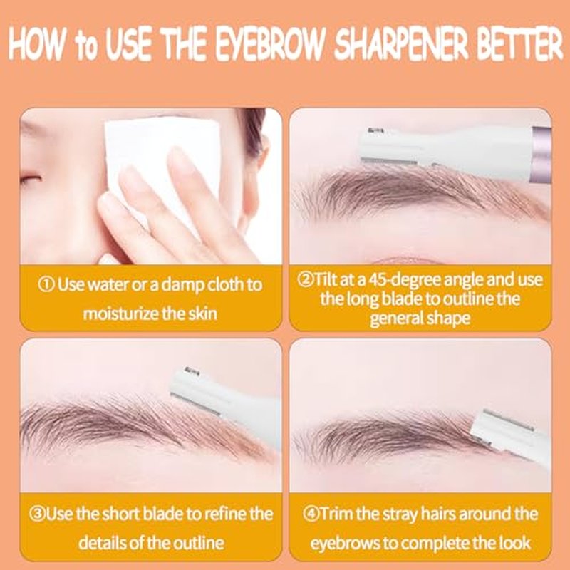 2026 Rechargeable Nose and Ear Hair Trimmer for Women Men ? Painless Facial and Eyebrow Hair Remover, Dual-Edge Blades, IPX7 Waterproof, Compact and Portable Electric Clipper