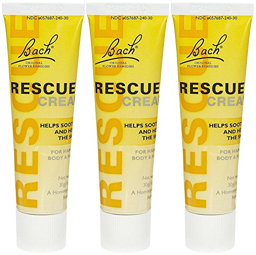 Rescue Cream 1 Oz - Soothing Skin Moisturizer, 3 Pack