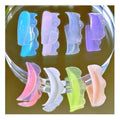 Lash Lift Ribbons Eyelash Lifting Shields Mini Lami Lamination Roller Soft Silicone Perm Rod LC Curl Perming Shield 8 Size Korean Curling Guard Lifts Eyelashes Visibly Elastic Shield For All Eyes