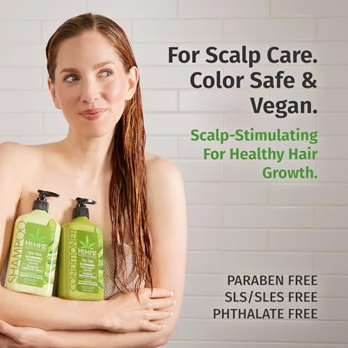 Hempz Biotin Hair Conditioner Tea & Chamomile 17oz - Scalp Care & Hair Growth