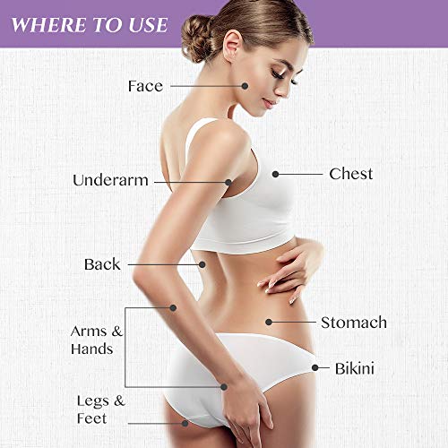 Satin Smooth Bebare Hair Removal System 16 oz. - Gentle Non-Wax Depilatory for Sensitive Skin
